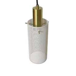 Suspension de plafond Light Prestige Tirana blanche 3 x E27 1 pc.