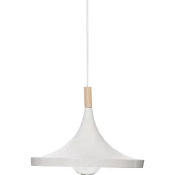 Suspension Deb blanche - métal D32 cm - Atmosphera