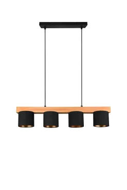 Suspension design 4 abats-jours Cameron