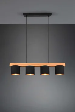 Suspension design 4 abats-jours Cameron