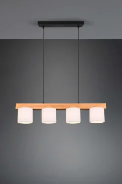 Suspension design 4 abats-jours Cameron