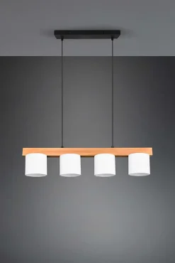 Suspension design 4 abats-jours Cameron