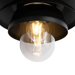 Suspension design d'extérieur noire IP44 - Morty