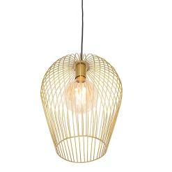 Suspension design dorée - Wire Ario