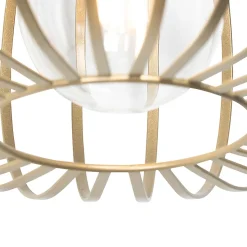 Suspension design en laiton - Johanna