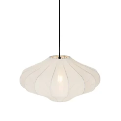 Suspension design en soie blanche 50 cm - Plu