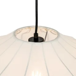Suspension design en soie blanche 50 cm - Plu