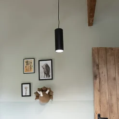 Suspension design noire - Tubo