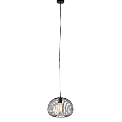 Suspension design noire - Wire Dough