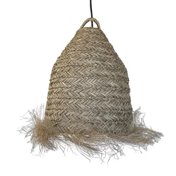 Suspension d'extérieur avec câble ANAFI Beige Fibre naturelle 5m