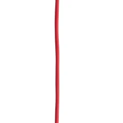 Suspension d'extérieur blanche 35 cm avec fiche rouge IP44 - Pion