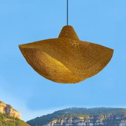 Suspension d'extérieur KLEIA Beige Jute H30cm