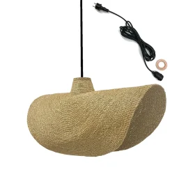 Suspension d'extérieur KLEIA Beige Jute H30cm