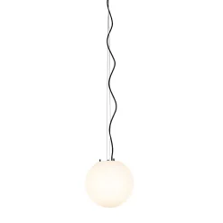 Suspension d'extérieur moderne blanche 25 cm IP65 - Nura