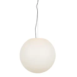 Suspension d'extérieur moderne blanche 77 cm IP65 - Nura