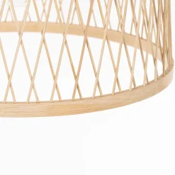 Suspension d'extérieur rustique en rotin 40 cm - Calamus