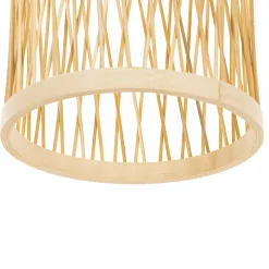 Suspension d'extérieur rustique en rotin 25 cm - Calamus