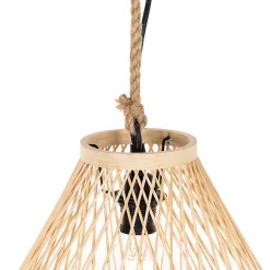 Suspension d'extérieur rustique en rotin 40x55 cm - Calamus