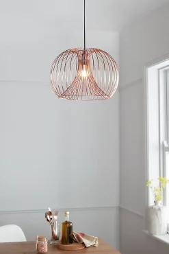 Suspension Dharug GoodHome E27 cuivre