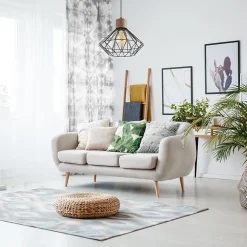 Suspension diamant Sequoia métal noir Ø40 x H.134 cm E27 IP20 40W Seynave