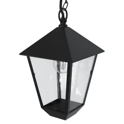 Suspension Docker E27 IP44 GoodHome noir