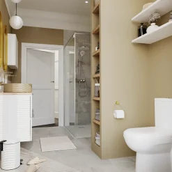 Suspension Dorres E14 40W IP44 Ø16cm GoodHome or