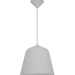 Suspension E27 IP20 plastique blanc L.80cm