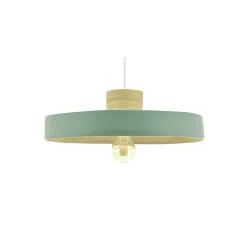 Suspension E27 Manaos vert 40W IP20 L60 x l.38 x H.12 cm