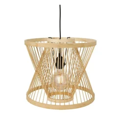 Suspension en bambou Kayla sablier Ostaria