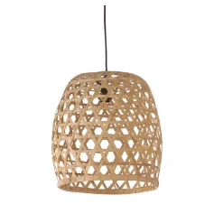 Suspension en bambou style bord de mer diamètre 40 cm- LUZ S