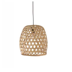 Suspension en bambou style bord de mer diamètre 40 cm- LUZ S
