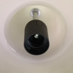 Suspension en verre et métal vert Ø26 cm E27 25 W Jumell Boli