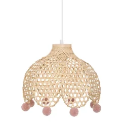 Suspension enfant - bambou et métal - H22 cm - Atmosphera