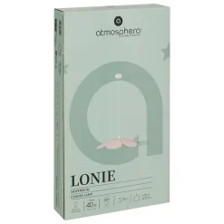 Suspension enfant - métal - rose - H64 cm - Atmosphera