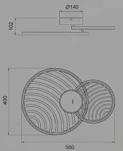 Suspension et applique COLLAGE 2 - Boite à design