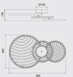 Suspension et applique COLLAGE 3 - Boite à design
