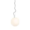 Suspension extérieure moderne blanche 35 cm IP65 - Nura