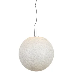 Suspension extérieure moderne grise 77 cm IP65 - Nura