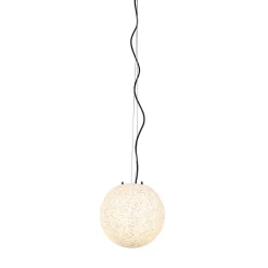 Suspension extérieure moderne grise 25 cm IP65 - Nura