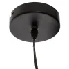 Suspension Fleur - métal - noir - D57 cm - Atmosphera
