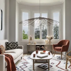 Suspension Folk en métal D98cm - Atmosphera