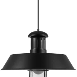 Suspension Genly GoodHome noir IP20 E27