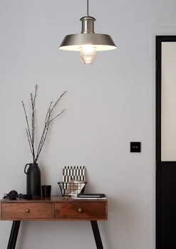 Suspension Genly GoodHome IP20 E27 argent