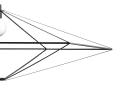 Suspension Heyka E27 IP20 noir 120 cm