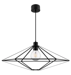 Suspension Heyka GoodHome E27 noir 760lm
