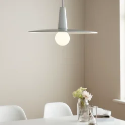 Suspension Hibonit E27 IP20 blanc 45cm