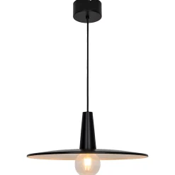 Suspension Hibonit E27 IP20 noir 45cm