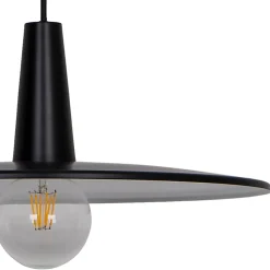 Suspension Hibonit E27 IP20 noir 45cm