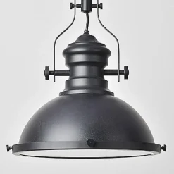 Suspension Industrielle Noire - Neris