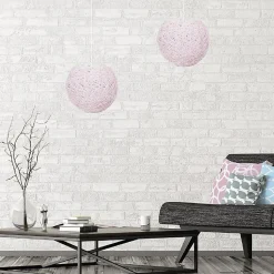 SUSPENSION INTERIEUR ROSE 20CM M6